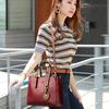 3 Layers Casual Tote Vintage Ladies Tote Hand Bag Leather Luxury Handbags Women Designer Bags for Women