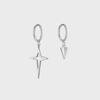 "925 Sterling Silver Cone Earrings - Elegant & Trendy High-End 2023 Collection for Women"