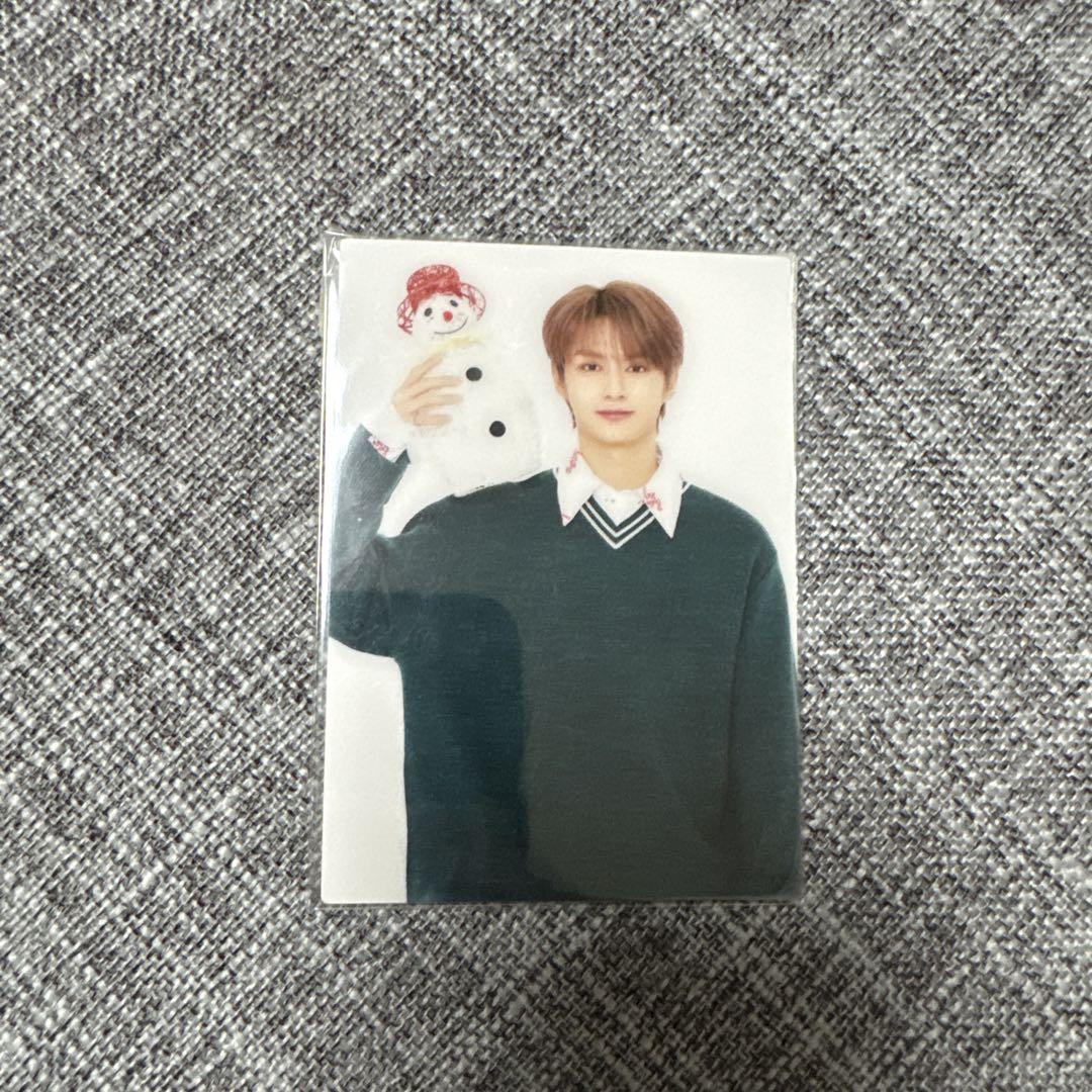 

[USED] Seventeen Seventeen Cafe Jun Snowman Trading Card