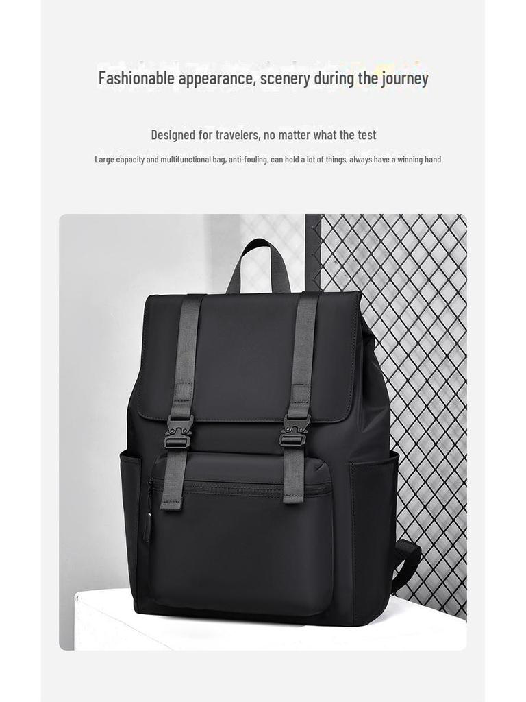 Herren Cross-Border Reise-Rucksack mit großer Kapazität - Stilvolle, schlichte und funktionelle Pendlertasche mit Business-Laptopfach