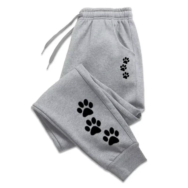 Womens Printing Sweatpants Fashion Casual Jogging Fitness Sport Trousers Street Versatile High Quality Soft Elastic Waist