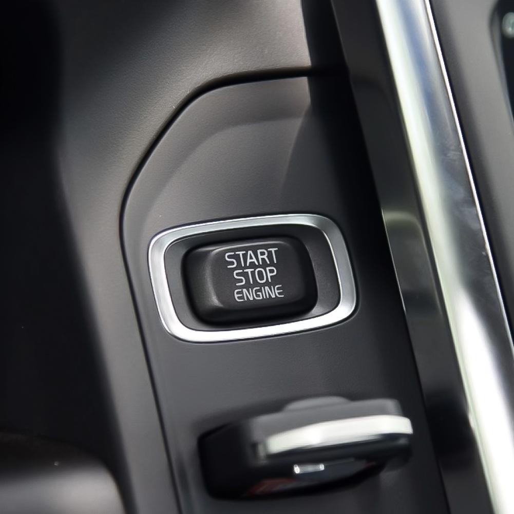 Car Engine Start Button Replace Cover Stop Swtich Key Decor Trim Sticker For Volvo V40 V60 S60 XC60 S80 V50 V70 XC70 Car Styling