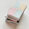 New Polka Dot Memo Pad M5 Colored Sticky Notes DIY Non Adhesive Note Pad Scrapbooking