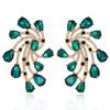 Geometric Alloy Earrings For Women With Symmetrical Design And Fall Fashion Trend
