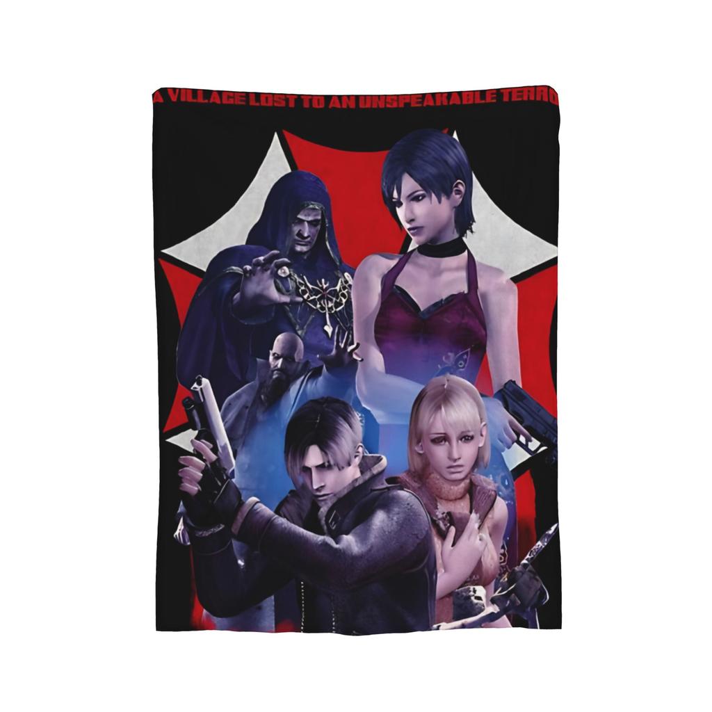 Residents Evils 9 Blanket Flannel All Season Portable Super Warm Throw Blanket for Sofa Car Bedspreads