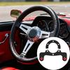 Car Modification Double Button Single Button Universal 6-Hole Racing Car Steering Wheel Carbon Fiber Horn Button