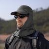 Cappello da Pesca con Design a Scialle Tesa Larga Protezione Solare Cappellino da Baseball Circonferenza Testa Regolabile Cappello da Sole da Trekking Outdoor