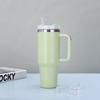 MRSIKEY 40oz Insulated Stainless Steel Tumbler with Handle and Straw