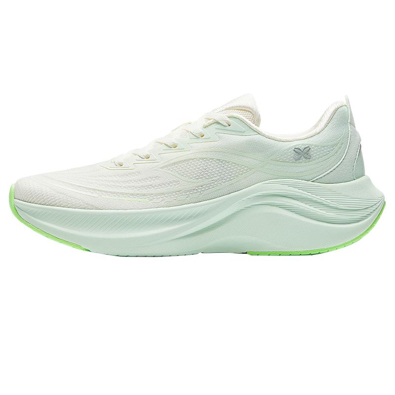 Anta Leaf 6.0 EVA Midsole Low-top Casual Running Shoes White Green Women s 922515517-5 40