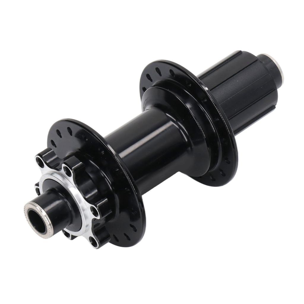 2pcs Bicycle Hubs Black Aluminium Alloy 32 Holes Front Rear Bike Disc Hubs 4 Bearing for Mountain Cycling