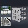 Stainless Steel Vertical Mast Mount Brackets Flexible Positioning Camera Mounting Set  Outdoor Use