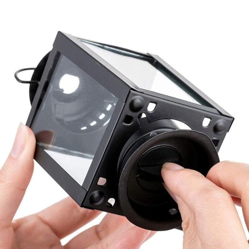 Minimalists Square Metal Candle Holders With Clear Glass Farmhouses Decoration Hanging Lanterns For Tabletop Display