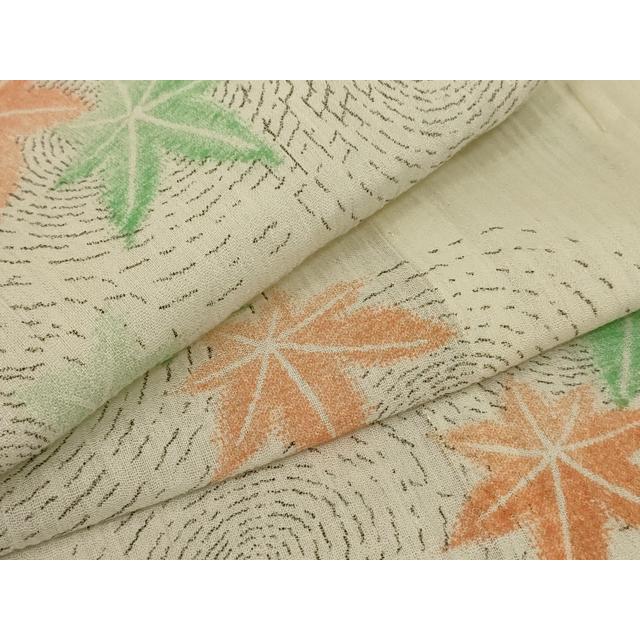 Heiwaya Kimono *Summer clothing, small pattern, gauze, flowing water maple pattern, washable kimono AAAZ0477jd