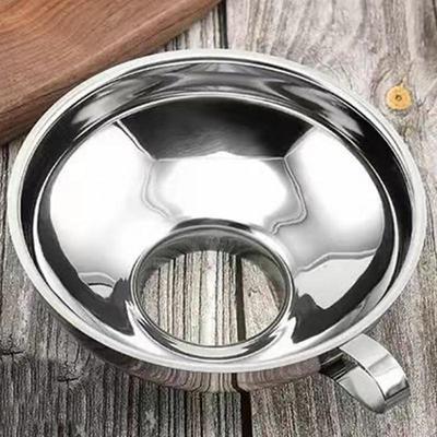 Wide Mouth Funnel Stainless Steel Canning Funnels For Filling Bottles Metal Funnels With Handle For Filling Bottles Funnel For