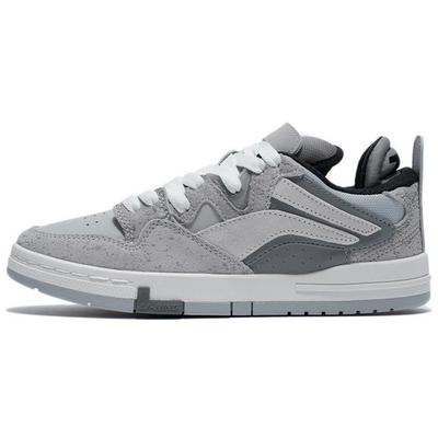 Li Ning Wave Pro Leather Slip Resistant, Abrasion Resistant, Lightweight Low Top Skateboard Shoes Women's AECR044-2