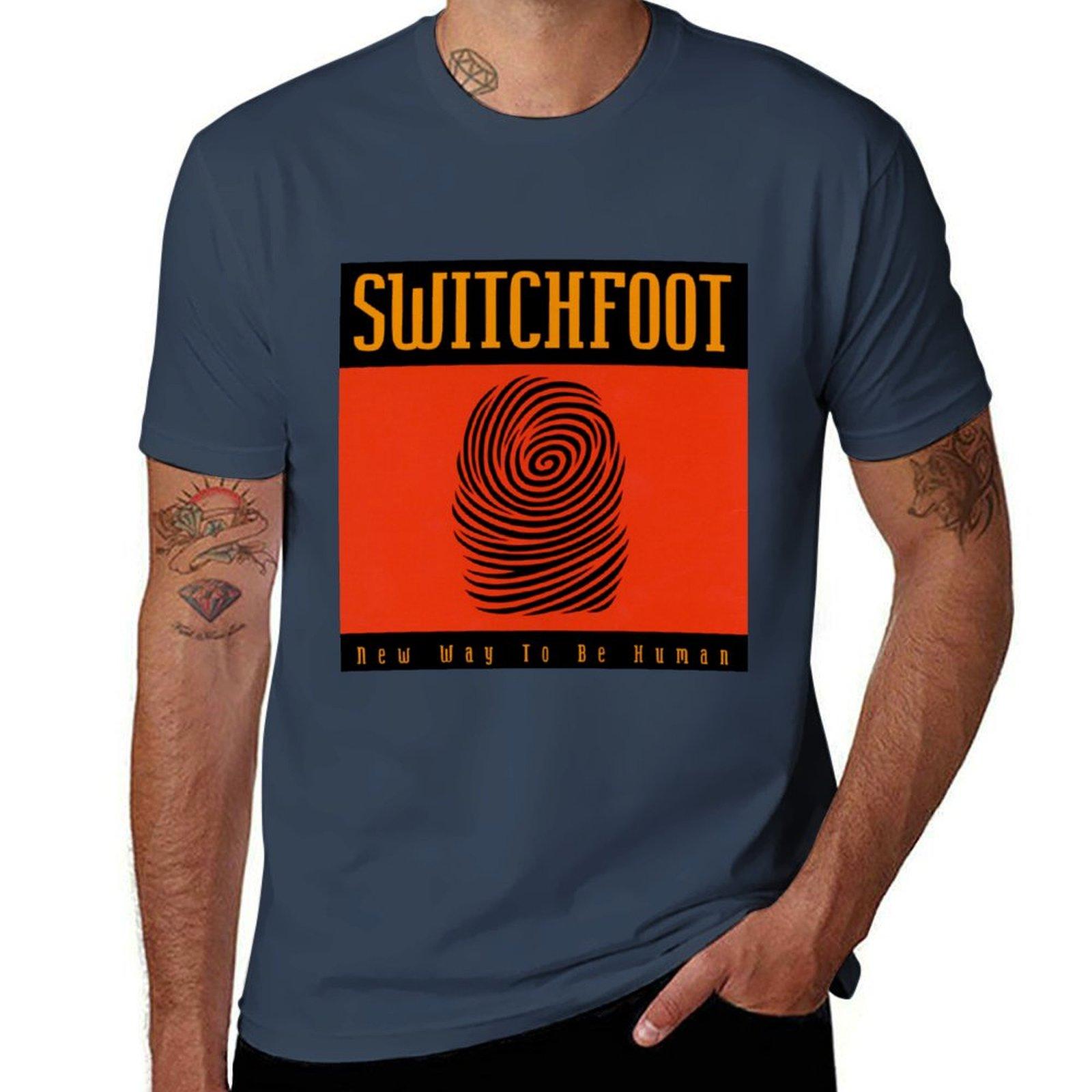 Switchfoot new way to be human T-Shirt funny t shirts cotton t shirts for man slim fit graphic t shirts for man T-Shirt S