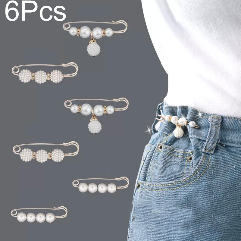 6/8Pcs Metal DIY Accessories Corset Brooch Clothing Leak Proof Fashion Women