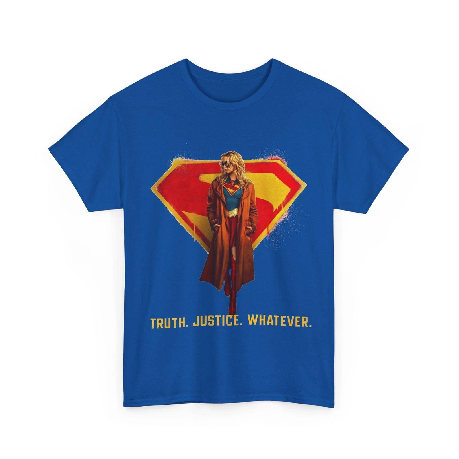 Supergirl 2026 Movie T-Shirt Milly Alcock Unisex Men s Style Tee DC Comics L