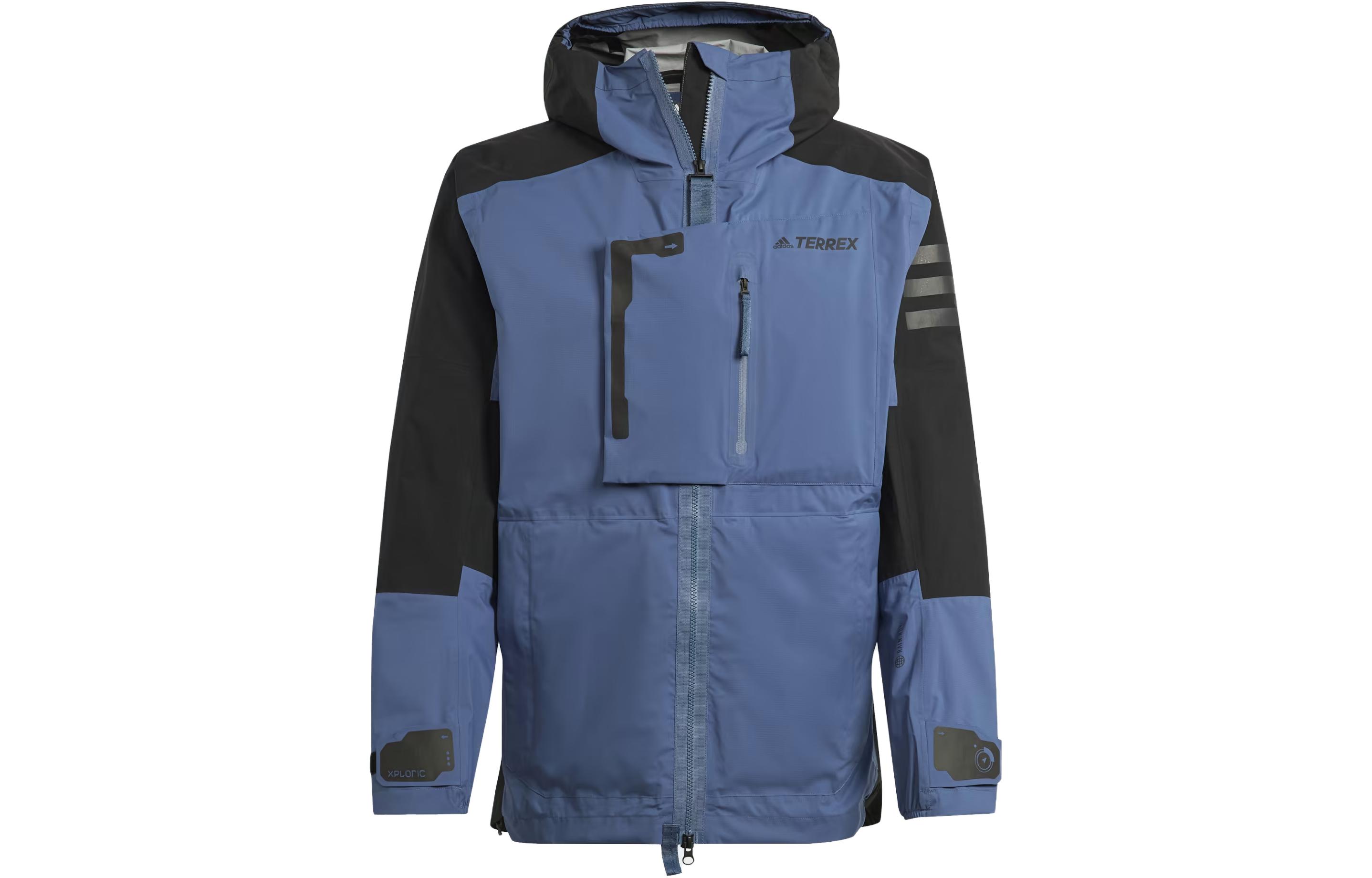 Adidas TerrexOther Waterproof Windbreaker Jacket Men s Blue HH9242 M