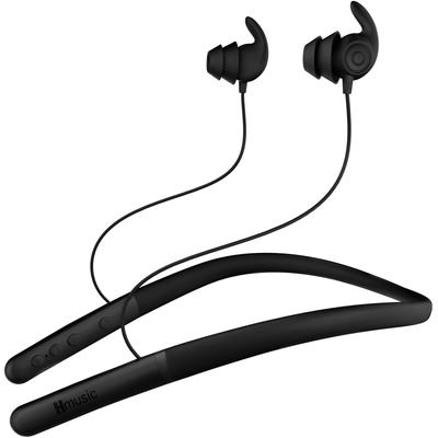 Sleep Neckband Earphones with Sleep Even When Tossing and At Silicone 20dB Qualified for Technical Comfortable High Sound Bluetooth 4 EQ Hours of