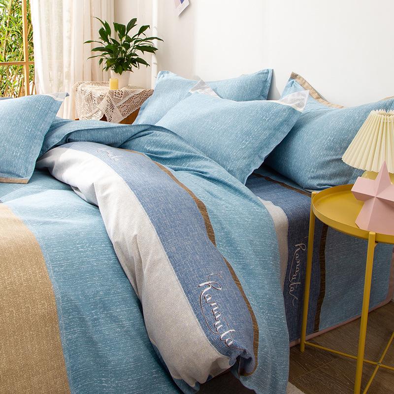 2PC Polyester Kissenbezug Bequemer Kissenbezug für Bett Kissenbezüge mit Blumendruck 48x74cm Kissenbezug Dekoration Zuhause