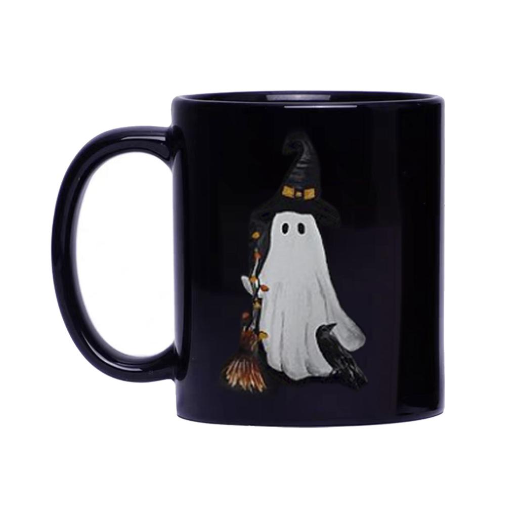 Vintage Halloween Coffee Mug for Fall Seasonal Decor and Hot Beverages