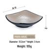 Japanese Melamine Hot Pot Sauce Dish with Two or Three Compartments for Seasoning and Snacks