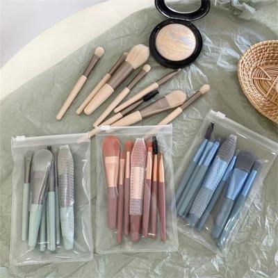 Set di 8 pennelli per il trucco, pennello per il correttore, pennello per il blush, pennello per ombretto, pennello per il trucco, pennelli per il trucco morbidi e soffici, strumenti per il trucco