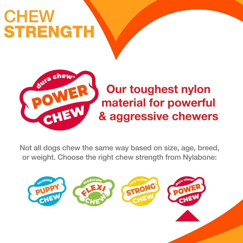 Nylabone Lobster Dog Toy Power Chew Cute Dog Toy for Aggressive Chewing Fun Filet Mignon Flavor – – Twist! (Small/Regular) (1 Count)