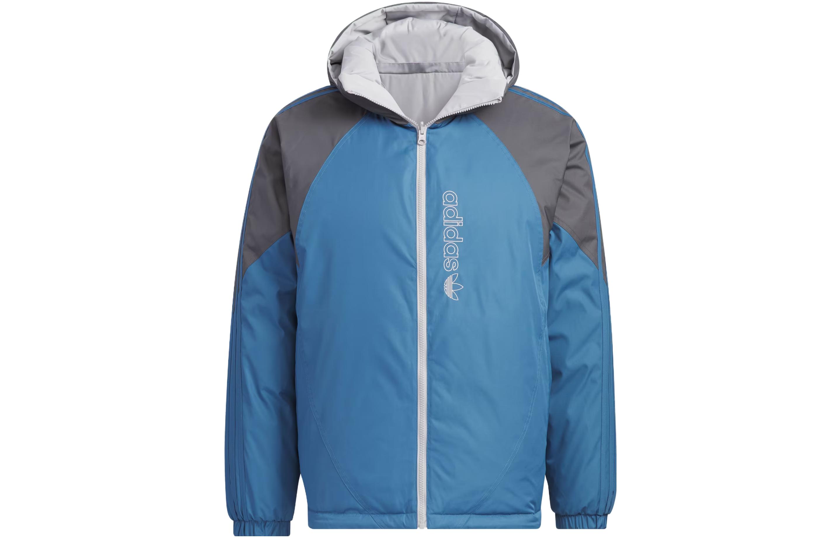 Adidas Originals Down Jacket Men s Altered Blue/White IU4828 XS