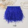 67 Color Clothing Accessories, 1 Meter Minimum Order On Ostrich Hair Cloth Edge, Decorative Feather Cloth Edge