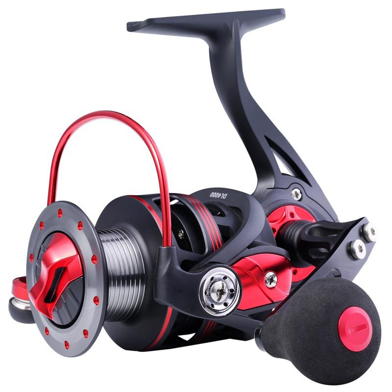 Spinning Reel with 39.5 LB Carbon Fiber Drag Ultra Smooth All Aluminum Inshore Reel