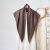 Women S Double Sided Cashew Print Versatile Luxury Imitated Silk Neck Scarf