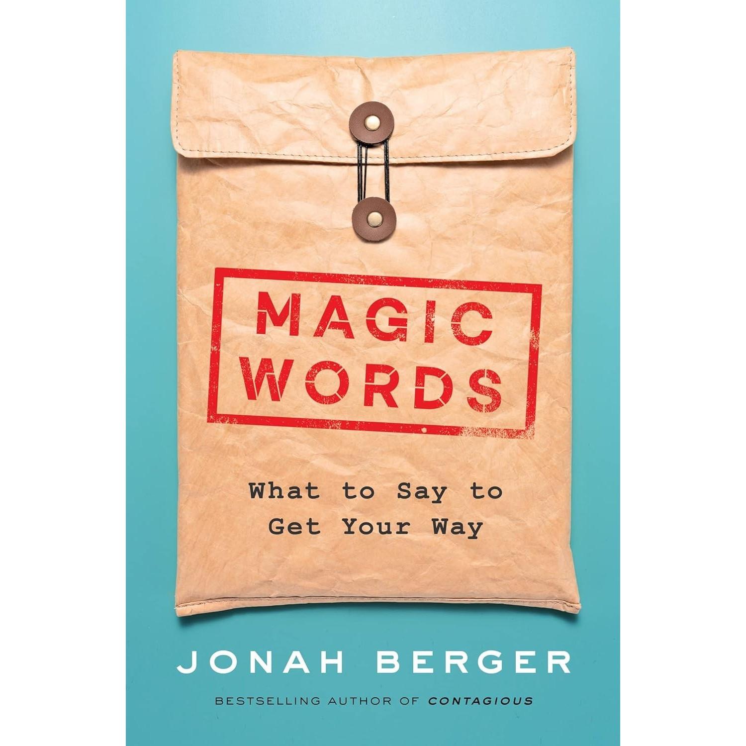 Magic Words Paperback By Jonah Berger UKN1759