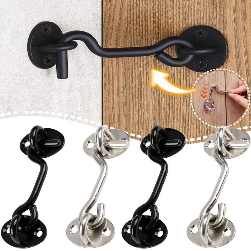 Edelstahl Schiebetürriegel Winddichter Riegel Neuer Sicherheits-Türriegel