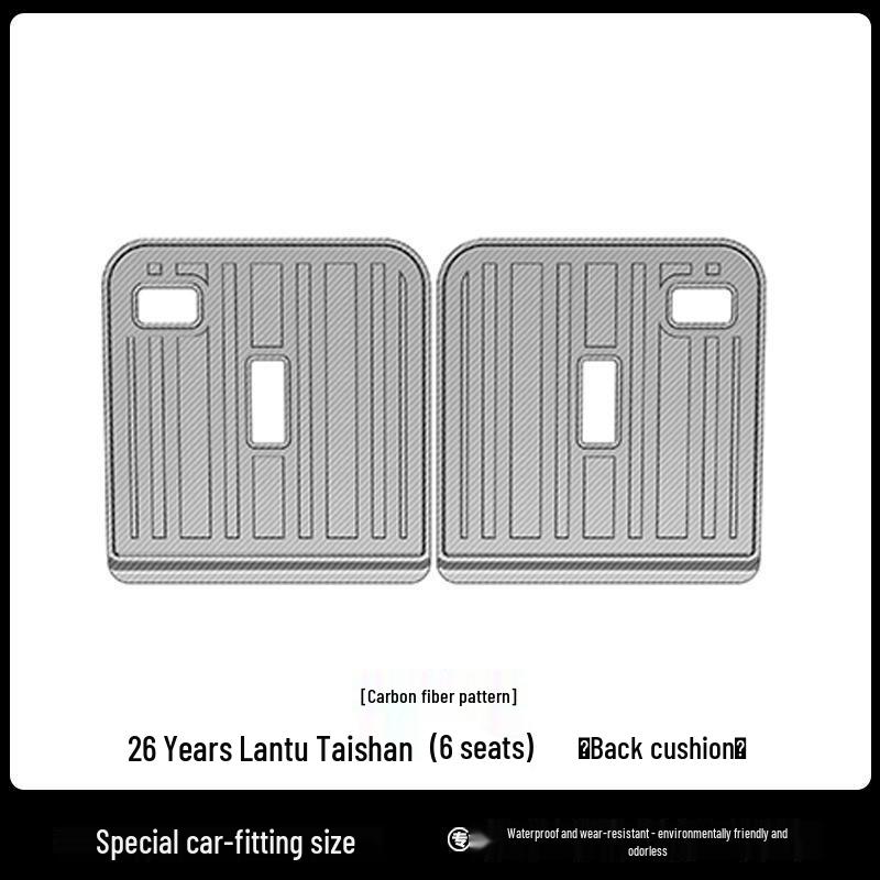 Voyah Tianshan 6-Seater Trunk Mat for 2026: Eco-Friendly, Odorless TPE with Carbon Fiber Texture