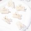 Elegant 4CM Large Pearl Korean Hair Clip - Temperament Shower Hairpin for Back of Head