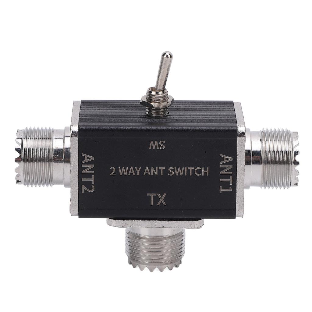 Antennae Switch 1 Input 2 Output 050MHz Frequency SO239 Interface 2 Way Manual Antennae Transfer