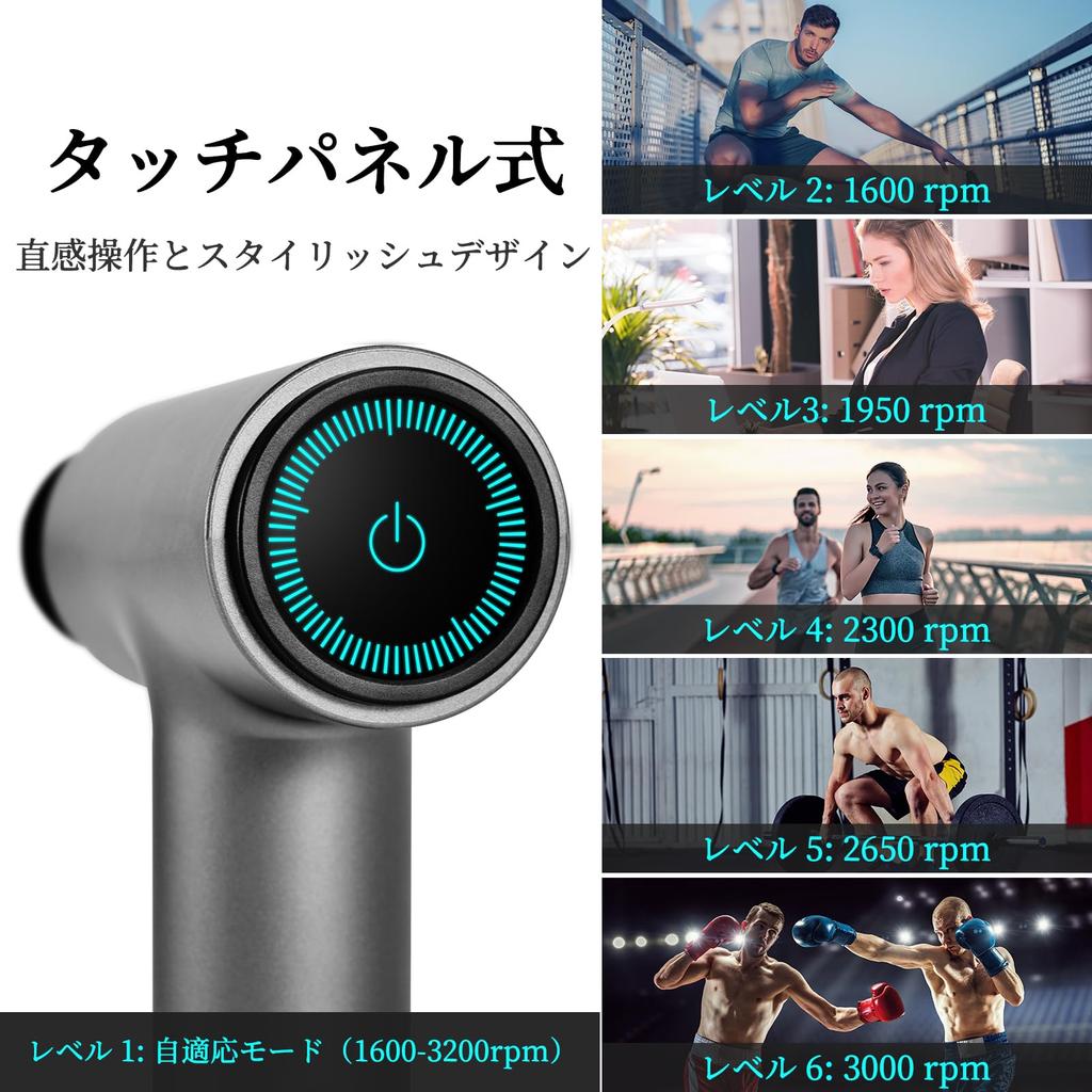 arboleaf Myofascial Release Gun Handy Gun with Touch 10mm Maximum Speed 3200 Times Per 6 7 Full Body High Quiet Portable Case Perfect New Warranty