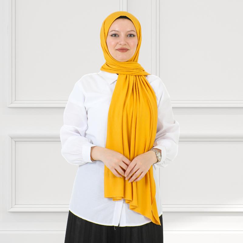 Hijab für Damen, Viskose-Schal, leicht, muslimischer Hijab, langer Schal, islamische Schals, türkisches Seiden-Kopftuch für Damen