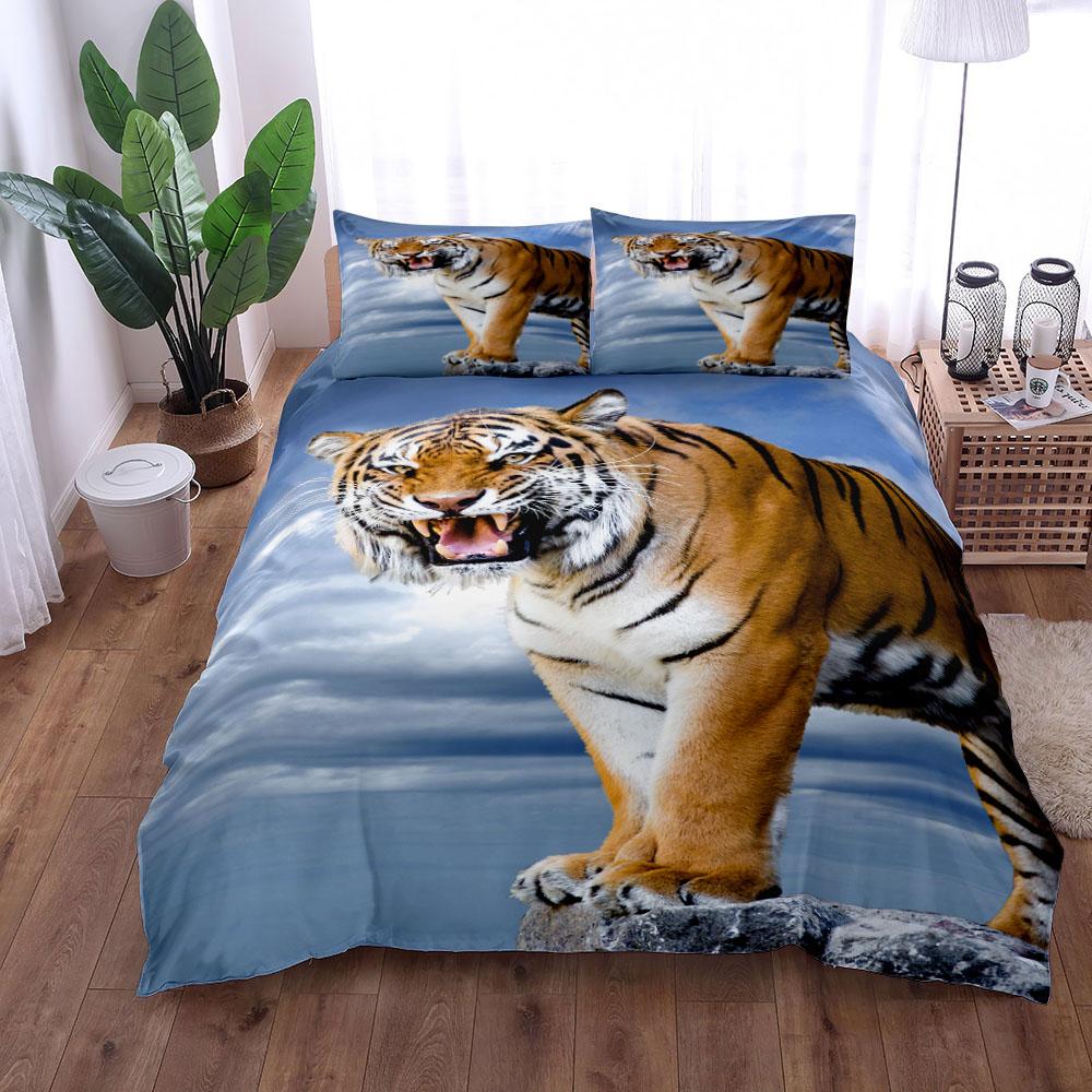 

Комплект постельного белья «Ленивый» из полиэстера, милый комплект постельного белья с рисунком ленивца из мультфильма для детей, двуспальный королевский пододеяльник 140x200cm