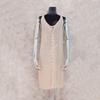 Neue Khaki Stricken Bikini Cover Up Sexy V-ausschnitt Stricken Hohl Weben Spitze-Up Weste Dünnes Kleid Sommer frauen bademode Cover Up Q1036