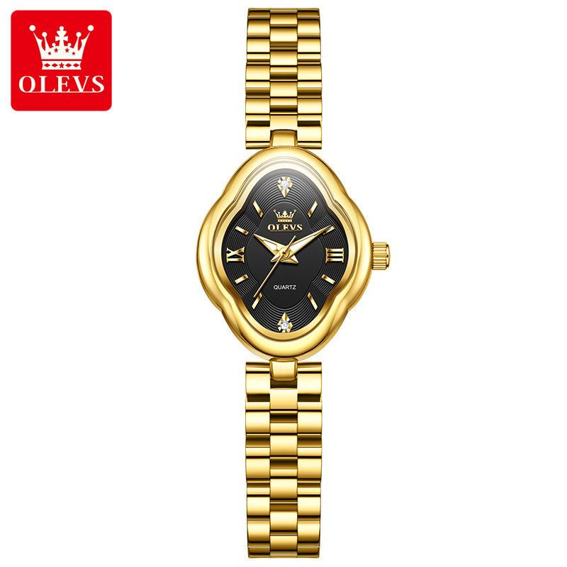 OLEVS Gold Woman Watch Fashion Waterproof Luminous Original Quartz Watch for Women Fashion Elegant Ladies Watches