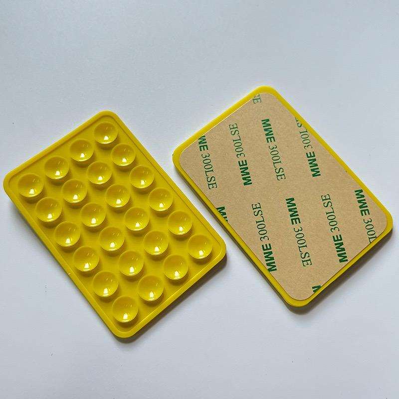 

Силіконова присоска World Square Силіконова присоска для кріплення мобільного телефону Чохол для телефону на кронштейні для автомобіля, універсальна присоска проти ковзання жовтий