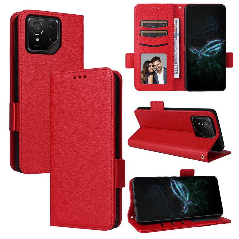 Flip Cases For Asus ROG Phone 9/ROG Phone 9 Pro Leather Case [Flip Vintage Leather] Shockproof Durable Retro Protective Cover