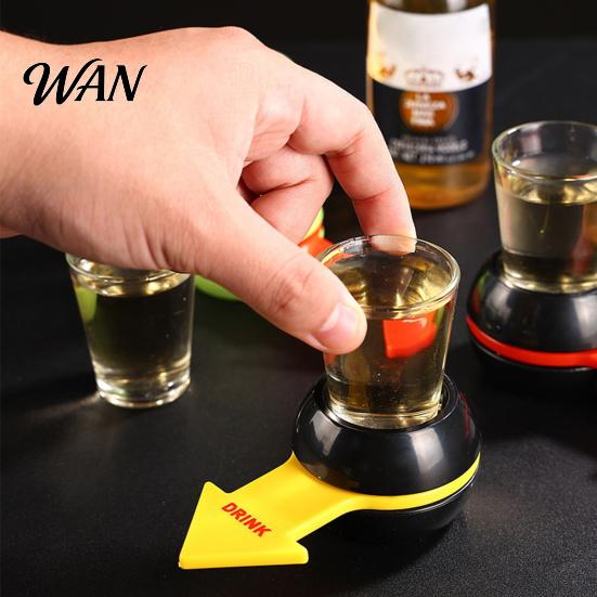 Housewarming Party Game Penalty Spin Wheel Drinking Toy, Fun Adults Pointer Rotating Bachelor for Bar, KTV, Family Night, Parties, Picnics,