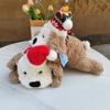 Weihnachts Snoopy Lotso Plüschtier mit Hut und Schal Design für Feiertagsdekoration