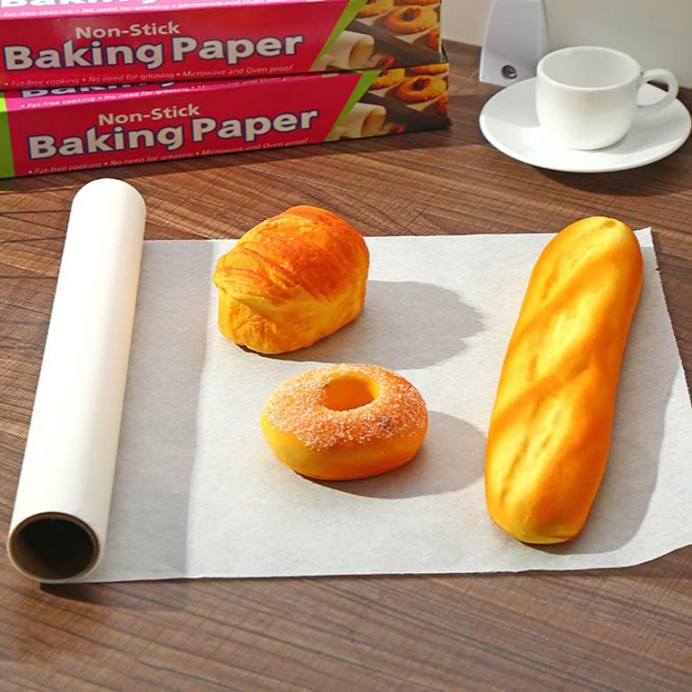 Thickened Food-Grade Silicone Oil Paper Rolls for Baking & Barbecue In Various Sizes