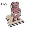 Wooden Paper Towel Holder Roll Holder, Creative Animal Shape Dispenser, Vertical Stable Tissue Unique Housewarming Gift Rack, Solid Wood Stand