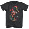 Macho Man Glasses Black Heather Adult T-Shirt Unisex T-Shirt